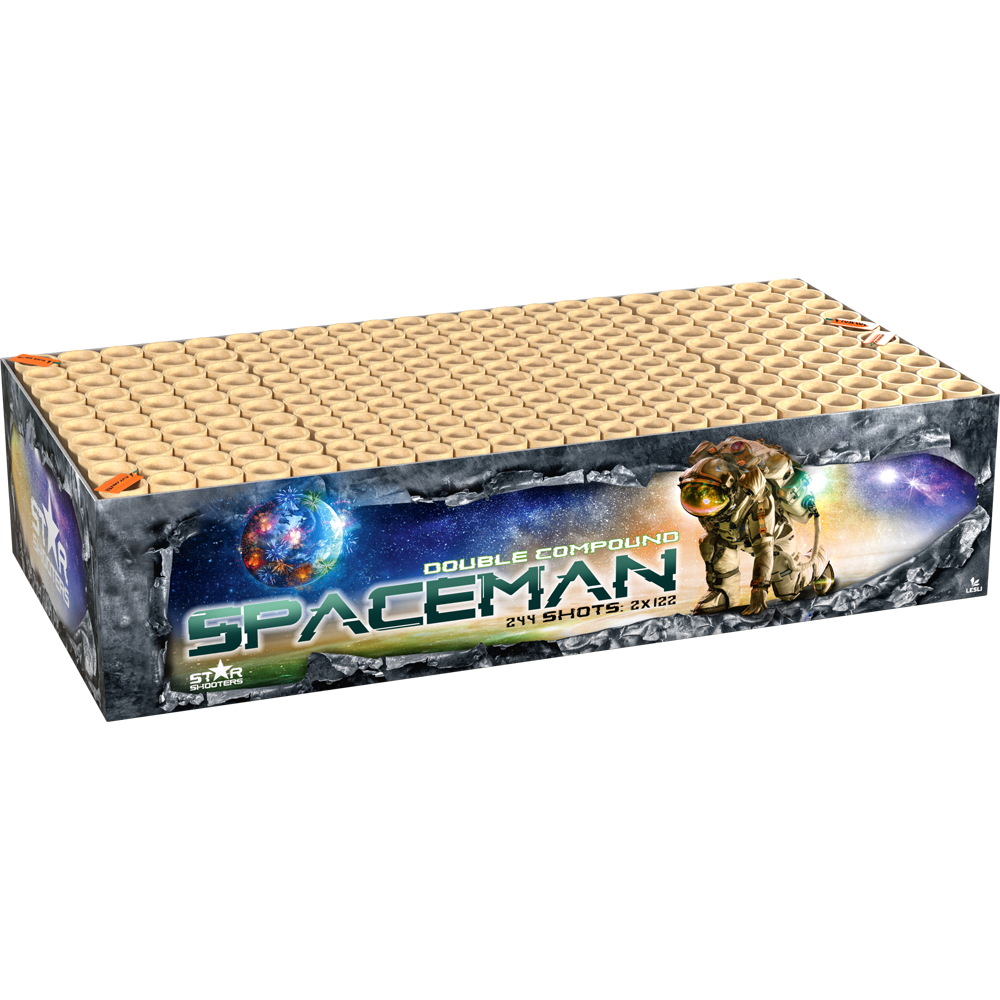 Spaceman, Compound Sortiment, 122*2 Skud / 244 skud