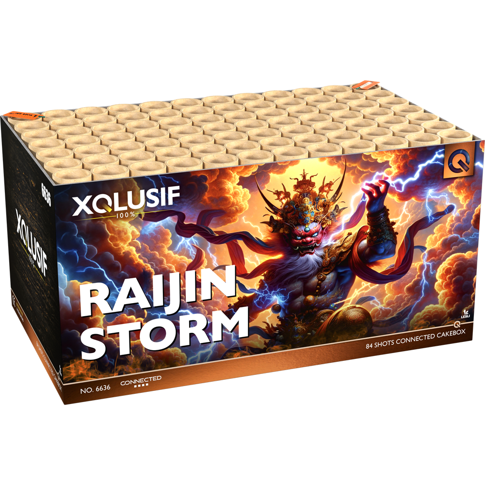 Raijin Storm Box ► Volt Fireworks - 84 skud