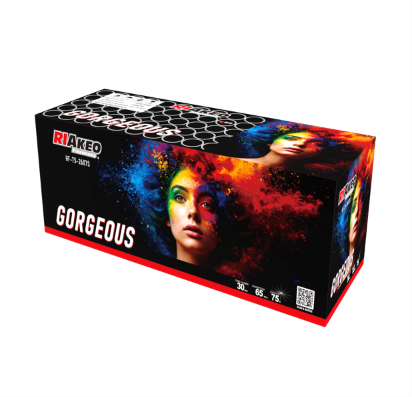GORGEOUS ► RIAKEO Fireworks - 75 skud / 30 MM