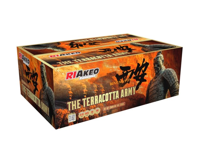 Terracotta Army ►Riakeo Fireworks, Sortiment med 2. stk Compound batterier (Kopier)
